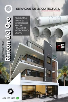 Cotización sin compromiso Interior Design Magazine Cover, Arch Portfolio, Business Card Design Black, Inmobiliaria Ideas, House Fence Design, Dm Design, Luxury Bedroom Design, Modern House Facades, Architecture Building Design