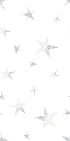 a white background with silver stars on it