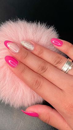 Rosa Pink, Stylish Nails, Nail Inspo, Acrylic Nails, Nail Designs, Nail Art, Pasta, Wallpapers, Nails