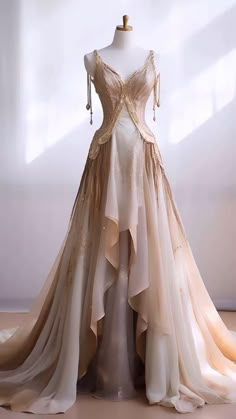 Chique Outfits, Dream Wedding Ideas Dresses, Pretty Prom Dresses, فستان سهرة, Fairytale Dress, Fantasy Dress, Glam Dresses