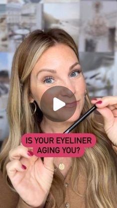 Leah Buckholz on Instagram: "❌As we age, black liner can look very harsh and outdated. ✅A more natural approach can make a big difference in the way your eye makeup looks and wears throughout the day.  🌟I help aging women find a better makeup routine and teach application techniques for natural beauty. I can help you too!  🌟Comment or text MAKEUP to 440-291-2791 for a free makeup color consultation   💋Makeup used- BIRD Eyeshadow from Seint ELF water resistant liner Top lashes- Benefit FAN FARE Bottom lashes- BUXOM LASH   Available in 🇺🇸🇨🇦 Soon available in 🇬🇧🇦🇺🇲🇽  #makeupover40 #makeupover50 #beautyover40 #beautyover50 #over40makeup #over40beauty #agingskin #matureskin #matureskinmakeup #maturemakeuptips #easymakeup #makeupforbeginners" 40 Year Old Makeup, Better Makeup, Color Consultation, Bottom Lashes, Makeup Over 40, Eye Makeup Looks, Old Makeup, Face Makeup Tips