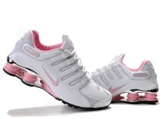 Baby Pink Nike, Nike Shocks, Nike Shox For Women, Nike Shox Shoes, Womens Workout Shoes, Nike Shoes Women Fashion, Nike Shox R4, Nike Shox Nz, Womens Workout