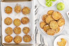 an image of some food that is on a tray and in a bowl next to it