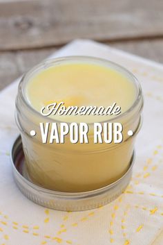 Homemade Vapor Rub - Live Simply Diy Vapor Rub, Homemade Vapor Rub, Homemade Salve, Homemade Rubs, Homemade Elderberry, The Respiratory System, Are Essential Oils Safe, Vapor Rub, Diy Kosmetik