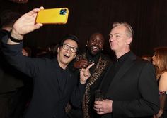 Christopher Nolan, Ke Huy Quan and Brian Tyree Henry Brian Tyree Henry, Photography Cheat Sheets, Oscar Party, Fame Dr, Random Pictures, Cheat Sheets, Actors & Actresses