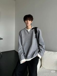 Boys Aesthetic Outfits, Asian Boys, Boy Fashion, Boy Outfits, Casual Fashion, Mens Outfits, Van, Quick Saves