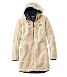 #LLBean: Women's Mountain Pile Fleece Coat Fleece Hoodie Women, Fleece Coat, Womens Fleece, E Bay, Sherpa Fleece, Ll Bean, L L Bean, Outerwear Women, Fleece Hoodie