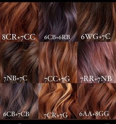 Red Hair Color Shades, Hair Formulas, Copper Hair Dark, Brown Hair Color Shades, Hair Education, Two Tone Hair