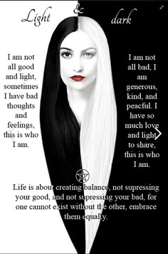 Embrace your light and dark side. Keeping a balance is key to happiness, never suppress either as both are equally important as one can not ... Anne Stokes, Ange Demon, Wiccan Spells, Goth Art, Spells Witchcraft, Witchy Woman, Spell Book