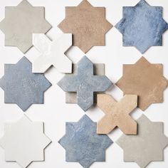 an assortment of different shapes and sizes of tiles