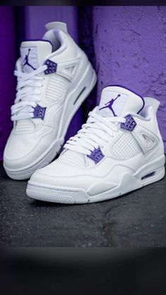 Jordan 4 Metallic Purple, Retro Jordans