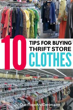 the top ten tips for buying thrift store clothes and how to get them right now