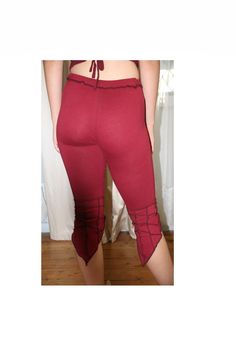 Knee length women's tights with alternative details. Fits AUS size 6 - 10. Winter Yoga Fitted Tights, Red Fitted Elastane Yoga Pants, Fitted Cotton Tights For Fall, Fitted High Waist Legwear For Fall, Fitted Elastane Bottoms For Winter, Tight Cotton Tights For Fall, Tight Fit Cotton Tights For Fall, Fitted Cotton Yoga Pants For Fall, Red Stretch Yoga Pants For Fall