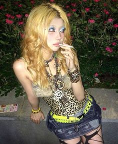 #aesthetic #гяру Gyaru Aesthetic, 일본 패션, Estilo Punk, Character Outfits