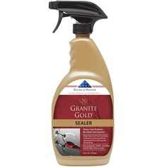 a bottle of granite gold sealer