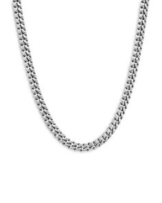 David Yurman Men's Sterling Silver Chain Curb Link Necklace, 22 David Yurman Mens, Mens Jewelry Necklace, Silver Jewelry Necklace, Sterling Silver Mens, David Yurman, Link Necklace, Sterling Silver Chain, Jewelry Necklace, Necklace Silver