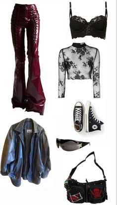 Rockstar Girlfriend Style Aesthetic, Måneskin Concert Outfit Ideas, Outfit Ideas Rockstar Gf, Pink Rockstar Outfit, 70s Rockstar Aesthetic Outfits, Pop Rock Concert Outfit, Falling In Reverse Concert Outfits, Rockstar Theme Outfit, Rock Chick Outfits