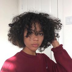 Christen Rhule, 80s Hair, Natural Hair Care Tips, Short Curly Hair, Grunge Hair, Curly Girl, Natural Curls, Aesthetic Hair, Natural Hair Care