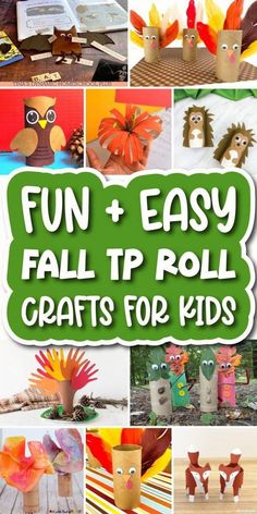 fun and easy fall tp roll crafts for kids