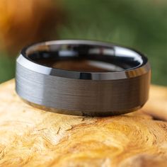 Black Ceramic Wedding Band Mens Wedding Bands Gunmetal, Rustic Mens Wedding Ring, Groom Ring Black, Men’s Wedding Bands Black And Silver, Mens Wedding Bands Tungsten Silver, Mens Black Rings, Black Wedding Rings Men, Men’s Wedding Rings Simple, Titanium Wedding Rings For Men