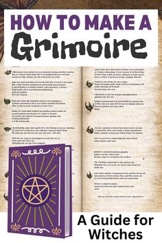 To start making a grimoire, think of it as both a book and an ideas journal. Choose a book cover that reflects your style, whether you prefer a de sorcière theme or another design. Fill the pages with your magical ideas, including spells, rituals, and personal reflections. Use creative art to enhance the aesthetic, cover and pages. Your grimoire should be a unique expression of your identity as a witch. Grimoire Introduction Page Ideas, Book Of Shadows Front Cover, Grimoire Title Page Ideas, Witch Grimoire Pages, Grimoire Introduction Page, Grimoire Title Page, Grimoire Book Blessing, Grimoire Book Ideas, How To Start A Grimoire