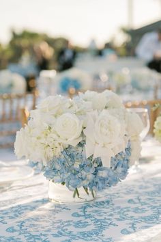 #BlueWedding #BlueWeddingInspo #WeddingReceptionInpo #BeachFrontReception #BeachFrontWedding #BlueWeddingReception #LuxuryEventDesign #WeddingInspo #NorthFloridaWedding #AmeliaIslandWedding #NorthFloridaBride #NorthFloridaWeddingPlanner #AmeliaIslandWeddingPlanner #DetailedWeddingPlanner #AmeliaIsland #LuxuryWeddings #LuxuryWeddingPlanner #TheRitzAmeliaIsland #RitzCarltonWedding #WeddingInvitationSuite Elegant Table Settings Classy, Floral Arrangement Wedding, Indoor Wedding Reception, Wedding Floral Arrangement, Tablescape Wedding, Baby Blue Weddings, Blue White Weddings, Indoor Wedding Receptions, Enchanting Wedding