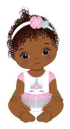 Prince Baby Shower Centerpieces, Kids R Us, Black Baby Girl, American Clipart, Ladybug Girl