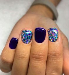 New Years Nails, New Years Nail Designs, Nail Tattoo, New Year's Nails, Beautiful Nail Designs, Gel Nail Designs, Fancy Nails, Short Acrylic Nails