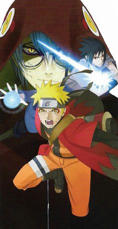 naruto and sashirt from naruto the movie