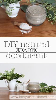 This homemade natural deodorant not only keeps you odor-free but also includes an ingredient (bentonite clay) that actually pulls toxins from the skin. I've been wearing it for years now and still swear by it! [DIY all-natural deodorant, natural skincare, nontoxic] Homemade Natural Deodorant, Deodorant Recipe, Coffee Facial, Sugar Diet, All Natural Deodorant, Diy Kosmetik