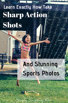 Learn the camera settings and simple photography tips to ensure you take super sharp action shots and excel at sports photography. Outdoor Sports Photography, Outdoor Photography Tips, Sports Photography Tips, Portrait Photography Tips, Camera Aesthetic, Outdoor Pictures, Creative Photography Techniques