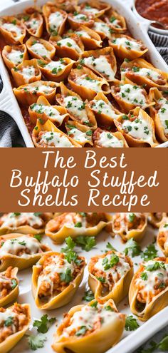 the best buffalo stuffed shells recipe