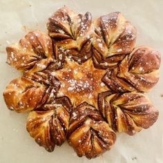 Sourdough Chocolate Star Bread - The Pantry Mama Chocolate Star Bread, Snowflake Bread, Pantry Mama, Sourdough Brioche, Brioche Dough, Chocolate Stars, Star Bread, Bakers Chocolate