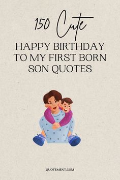 a happy birthday card with an image of a woman holding a child in her arms