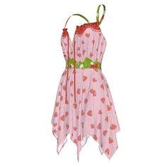 🌸✨Elevate your summer style with the enchanting allure of strawberries! This slip fairy dress features a delightful berry print, making it the perfect choice for embracing summer fashion, rocking it at raves, picnics, or adding a whimsical touch to your fairy-inspired wardrobe. ️👗 Key Features: 🍓 Fruity Elegance: Adorned with vibrant strawberry prints, this dress exudes a sweet and playful vibe, adding a dash of charm to your outfit. 🌸 Airy and Effortless: The slip-style design ensures an airy and effortless look, perfect for those warm summer days and nights. 🌟 Versatile Style: Whether you're dancing at raves, enjoying a picnic, or embracing fairy fashion, this dress effortlessly blends comfort and style. 💃 Trendy Fairy Attire: Step into the world of whimsy with a dress that perfect Fruity Outfits, Strawberry Prints, Fairy Clothing, Strawberry Print Dress, Berry Print, Fairy Clothes, Fairy Fashion, Dress For Summer, Strawberry Print