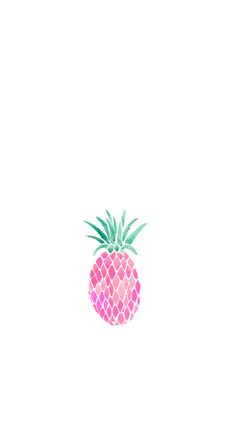 a drawing of a pineapple on a white background