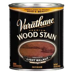 varatlane wood stain light walnut, 1 qt - paint and primes