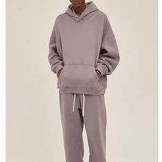 Autumn/Winter Oversized Fleece Plain Hoodie  Material: 52% cotton + 48% polyester  Size: S, M, L, XL, 2XL Color: Purple, Bean Pink, Royal Blue, White  Season: Spring, Fall, Winter  Occasion: Leisure, Outdoor, Daily, Vacation, Fall Outfits, Winter Outfits Urban Winter Sweats With Pockets, Oversized Hooded Sweats For Fall, Winter Sweats With Pockets, Solid Color Hoodie For Leisure, Solid Color Hoodie Sweats For Leisure, Oversized Hooded Sweats For Leisure, Comfy Winter Sweats Hoodie, Winter Streetwear Sweats With Pockets, Oversized Winter Hoodie For Leisure