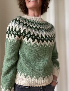 I have handknitted this Alevikki sweater with Norwegian high quality 100% wool Vams by Rauma. The size is Small. Length from neck: 52 cm/20.47 in Width around body: 90 cm/35.43 in Sleeve length from armpit: 44 cm/17.32 in Compare the measurements with one of your favourite sweaters. If the sweater looks perfect on you, I am the happiest The wool is self-rinsing so you rarely need to wash it. If so, handwash in cold to handwarm water, max. 30 degrees Celsius, and dry flat.  REMEMBER that the imag Nordic Chunky Knit Sweater, Nordic Style Chunky Knit Sweater, Nordic Hand Knitted Wool Sweater, Nordic Wool Sweater Hand Knitted, Nordic Style Hand Knitted Wool Sweater, Nordic Hand Knitted Sweater For Fall, Fitted Nordic Wool Sweater, Hand Knitted Nordic Long Sleeve Knitting Pattern, Nordic Hand Knitted Long Sleeve Knitting Pattern