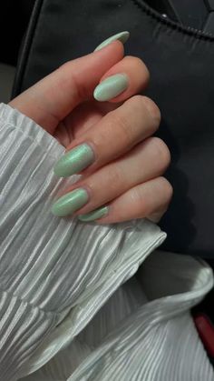 Green Chrome Nails, Green Chrome, Convenience Store, Convenience Store Products, Beauty