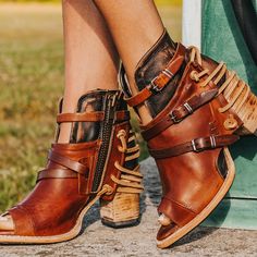 Free Bird Carterr In Cognac. Size 9 Brand New Never Been Worn. 100% Leather Peep Toe Heel. Cavalier Boots, Bird Shoes, Freebird Shoes, Freebird Boots, Burgundy Boots Ankle, Snake Boots, Buckle Booties, Handcrafted Boots, Free Bird