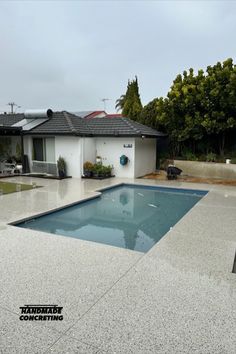 Honed Concrete Pool Edging & Pool Surrounds Concrete Slabs Around Pool, Concrete Pool Surround, White Concrete Pool Surround, Limestone Pool Paving