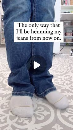 17K likes, 290 comments - thelittlegreenbean on June 16, 2024: "Calling anyone who’s bought the perfect jeans only to find that the length isn’t quite right….or if you’re a short girl like me they are usually 5” too long! We all know that when you hem jeans the traditional way, the look like they have been hemmed. The way to avoid that is to keep the original hem. Here is how to do just that: Put them on and cuff them up to your desired length. Stand up straight and put on some shoes to make Original Hem, Hot Iron, Hem Jeans, French Seam, Perfect Jeans