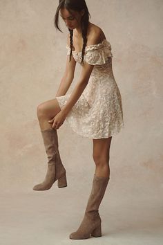 Fall Wishlist, Dressy Boots, Shoes Unique, Platform Espadrille Sandals, Shop Boots, Lace Up Espadrilles, Weather Boots, Soft Dress, Exclusive Dress