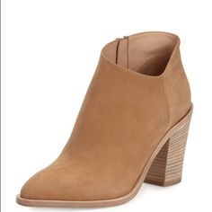 Comes With Original Box Size 38.5 Color Is Sand (Tan) 85 Mm Heels Wedge Boot, Bootie Boots, Ankle Boots, Wedges, Women Shoes, Boots, Heels, Women Shopping, Color