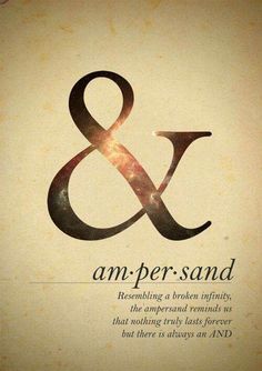 ... Ampersand Sign, Sign Tattoo, Tattoo Meaning, Bohol, To Infinity And Beyond, The Words, Great Quotes, Beautiful Words, Wise Words