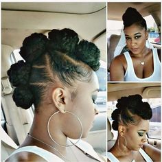 Nice Bantu Knot Hairstyles, Natural Hair Diy, Styles Braids, Natural Afro Hairstyles, Natural Hair Twists, Pelo Afro, Bantu Knots