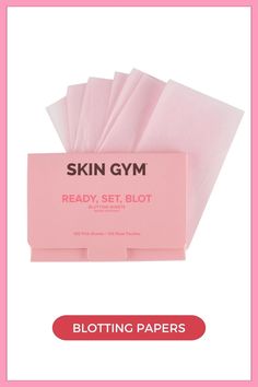 Blotting Papers: Skin Gym's Newest Skin Care Product | Capture your best selfie with confidence! Our blotting papers absorb oil for a shine-free, photo-ready complexion in seconds. Check out our shop for more of our newest skin care products! Gua Sha Tools, Blotting Paper, Skin Care Product, Makeup Shop, Fresh Look, New Skin, Find Beauty