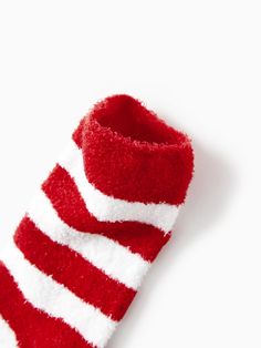 Holiday Socks, Christmas Socks, Red And White Stripes, Made In China, Christmas Shopping, White Stripe, Red White, Red And White, Socks