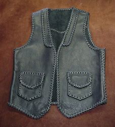 Biker Vest, Motorcycle Vest, Best Leather Jackets, Mens Braids, Motorcycle Outfit, Shopping Day, Braided Leather, Western Wear